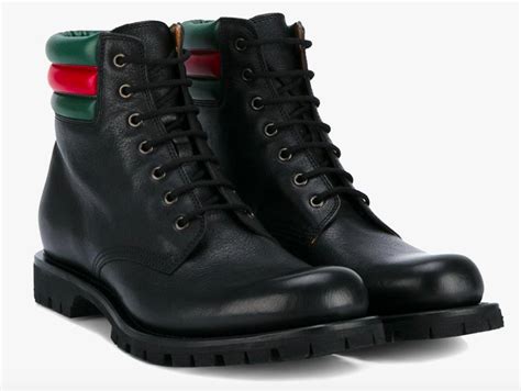 gucci military boots mens|Gucci timberland boots.